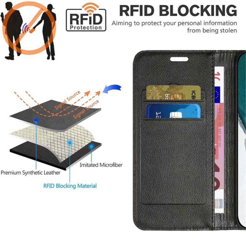 Flip Futrola Xiaomi Redmi A1 Kožna Futrola Rfid Dijamanti