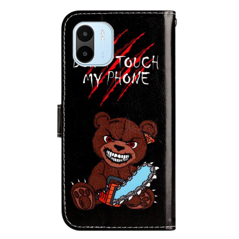 Kožna Futrola Xiaomi Redmi A1 Bijesni Thong Bear