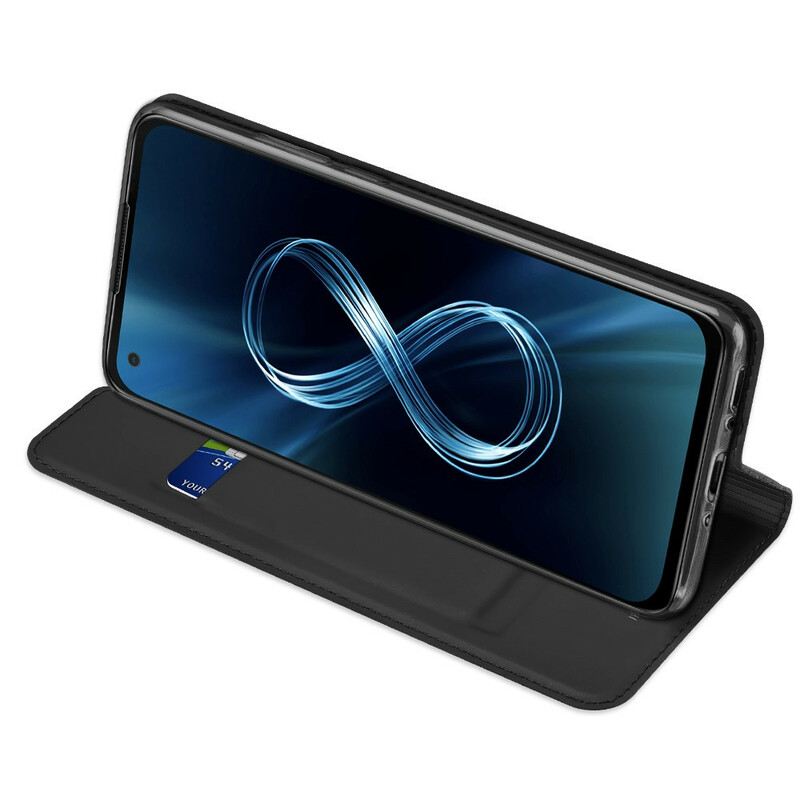 Flip Futrola Asus Zenfone 8 Kožna Futrola Skin Pro Dux Ducis