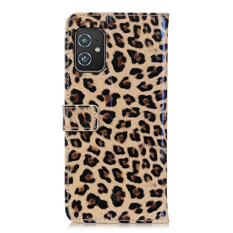 Flip Futrola Asus Zenfone 8 Obični Leopard