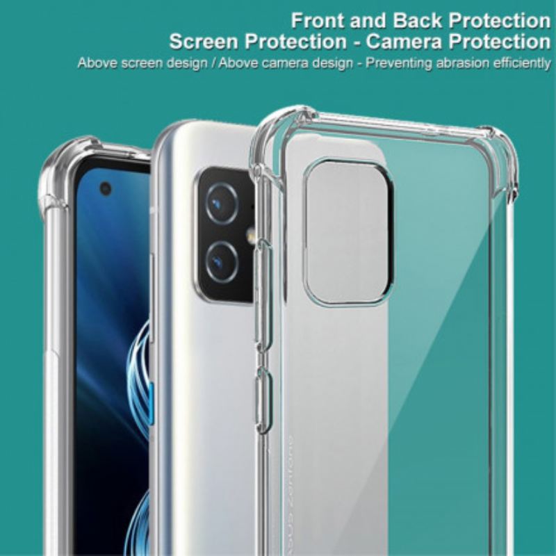 Maskica Asus Zenfone 8 Transparent Silky Imak