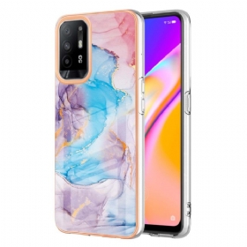 Maskica Oppo A94 5G Pastelni Mramor