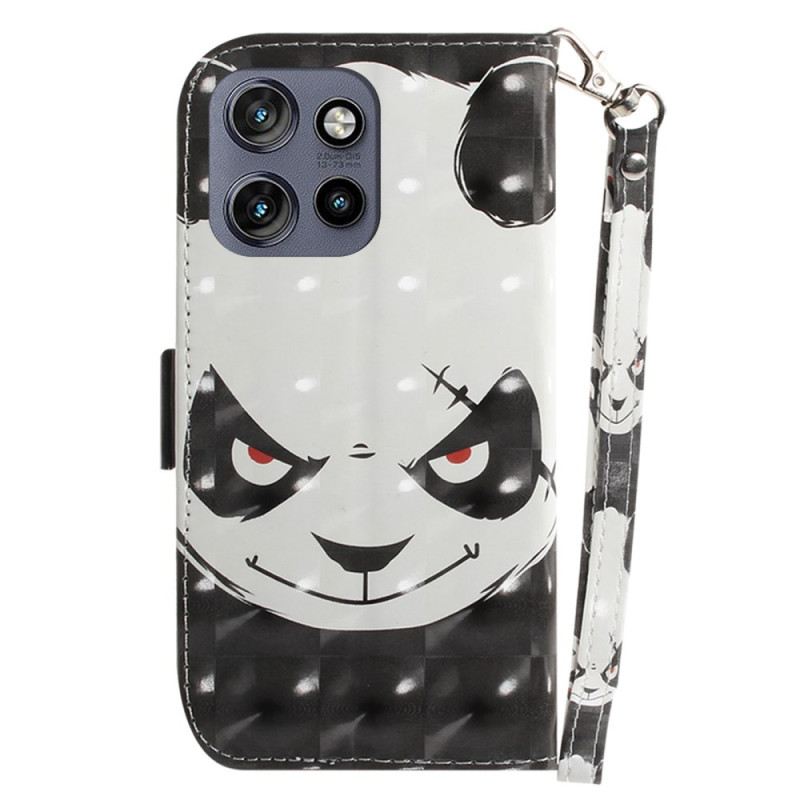 Flip Futrola Motorola Edge 50 Neo Maskice Za Mobitele Ljuta Panda S Remenom