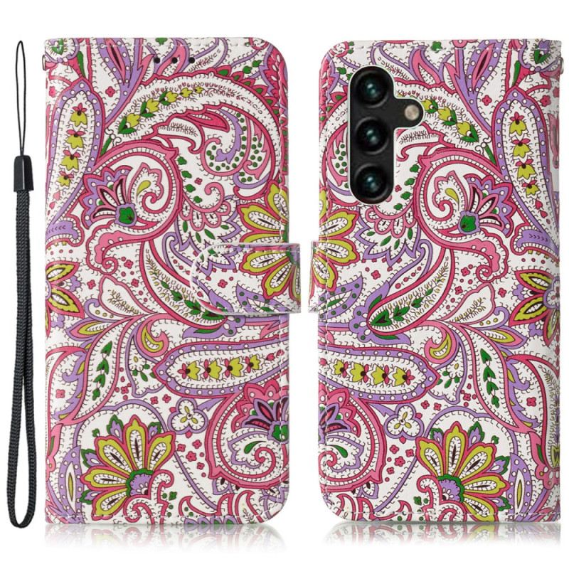 Flip Futrola Samsung Galaxy S24 Fe Paisley Uzorak