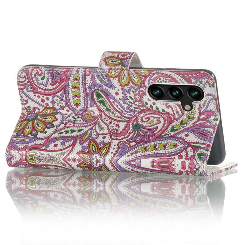 Flip Futrola Samsung Galaxy S24 Fe Paisley Uzorak