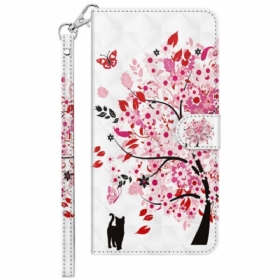 Flip Futrola Samsung Galaxy S23 Plus 5G Tree And Strappy Cat