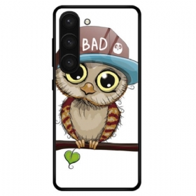 Maskica Samsung Galaxy S23 Plus 5G Kaljeno Staklo Bad Owl