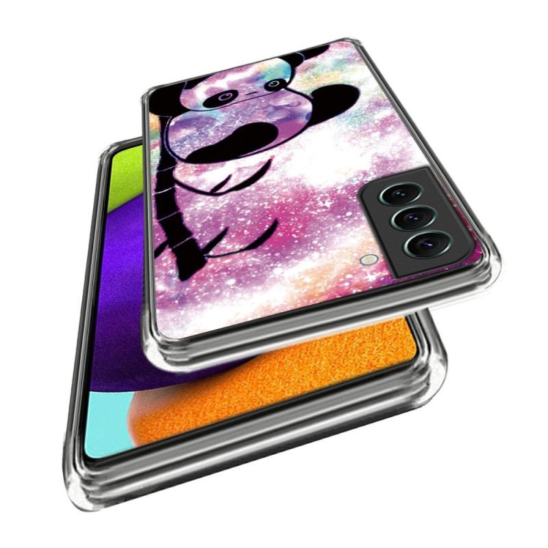 Maskica Samsung Galaxy S23 Plus 5G Silikonska Panda Naopako