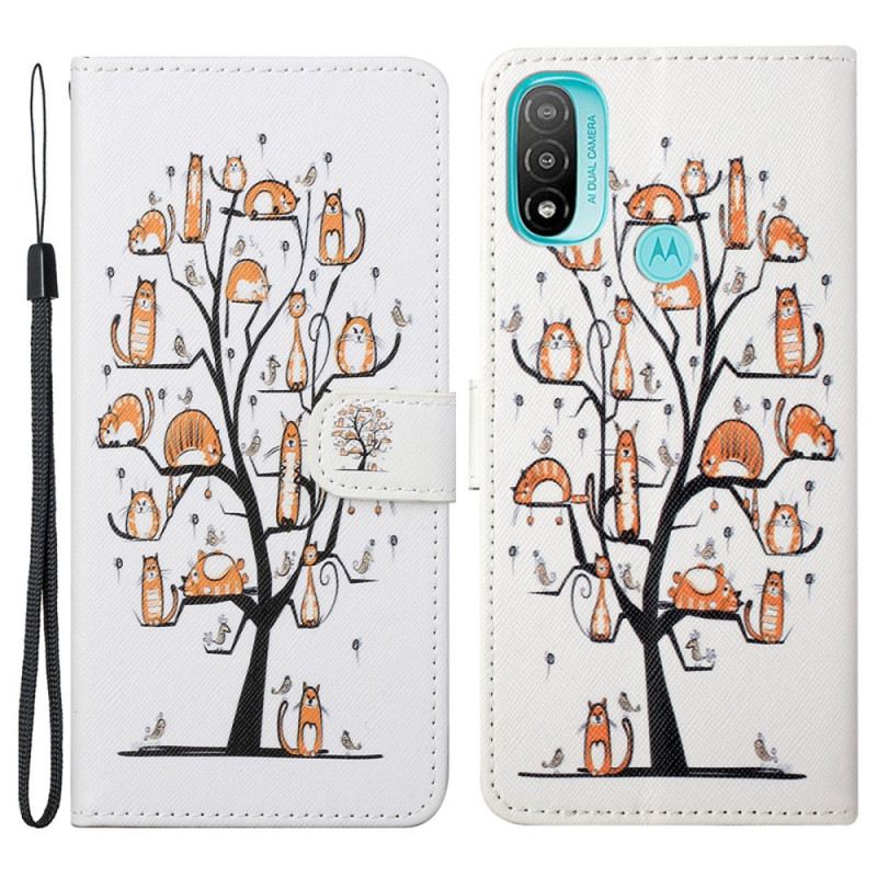 Futrola Moto G71 5G Funky Cats S Remenom