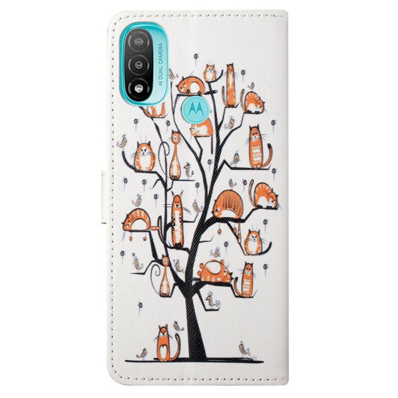 Futrola Moto G71 5G Funky Cats S Remenom