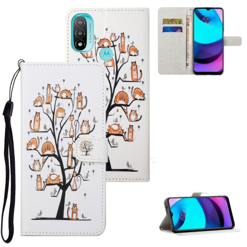 Futrola Moto G71 5G Funky Cats S Remenom