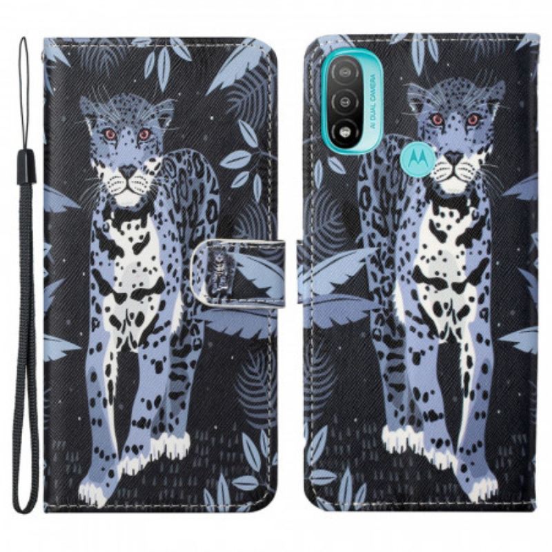 Futrola Moto G71 5G Leopard S Remenčićima