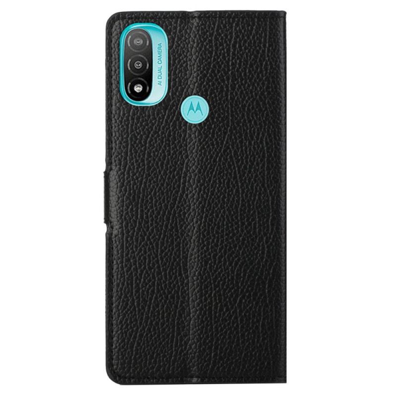 Futrola Moto G71 5G Litchi Zrnati Kožni Efekt