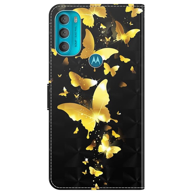 Futrola Moto G71 5G Žuti Leptiri