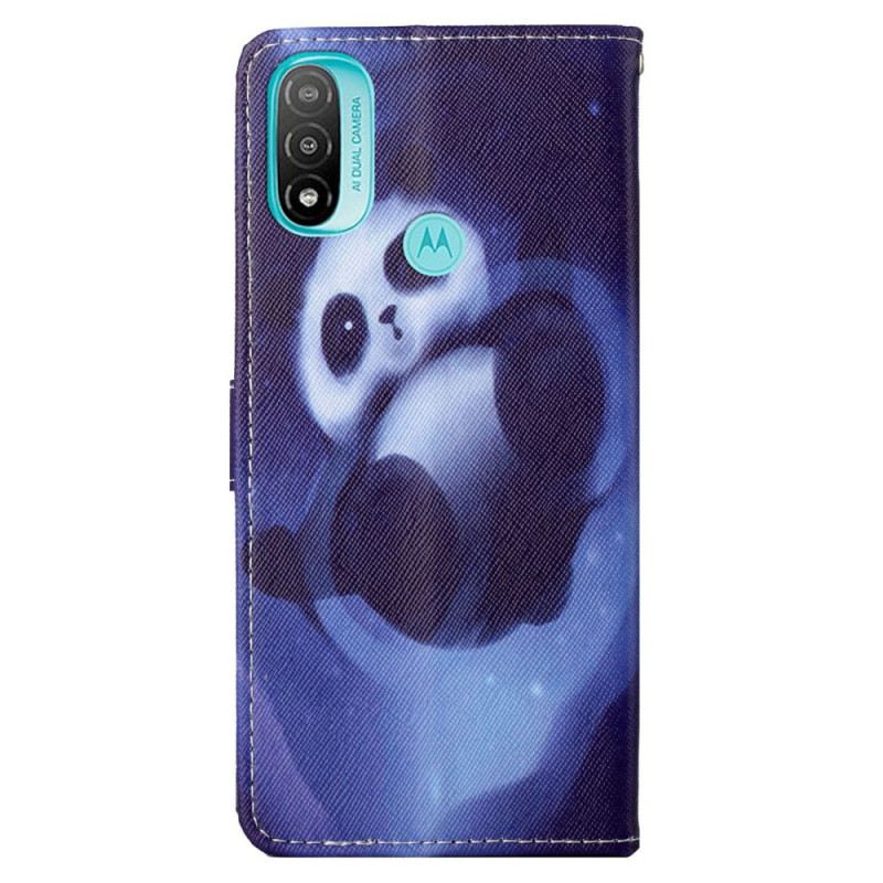 Kožna Futrola Moto G71 5G Panda Space S Uzicom