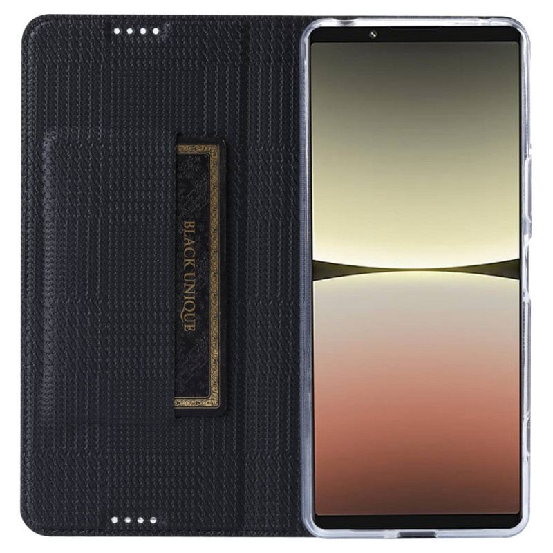 Flip Futrola Sony Xperia 5 IV Kožna Futrola Vili Tkanina