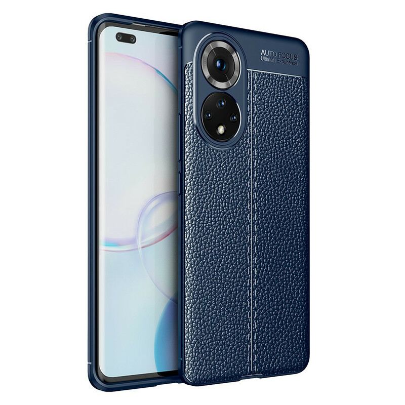 Maskica Huawei Nova 9 Pro Efekt Dvostruke Linije Litchi Kože