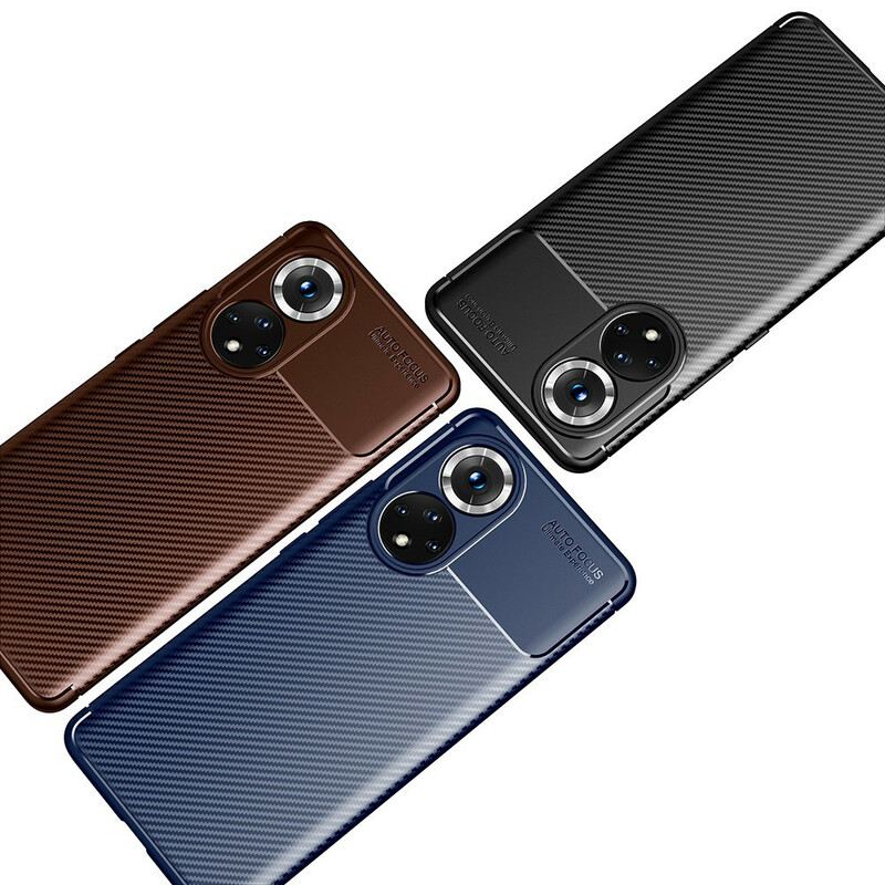 Maskica Huawei Nova 9 Pro Fleksibilna Tekstura Karbonskih Vlakana