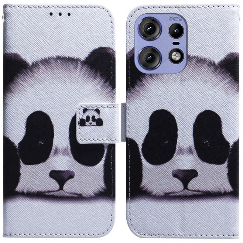 Kožna Futrola Motorola Edge 50 Pro Panda