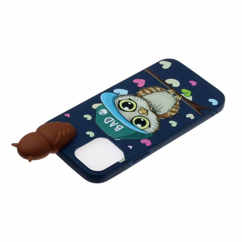 Maskica iPhone 13 Mini 3d Zločesta Sova