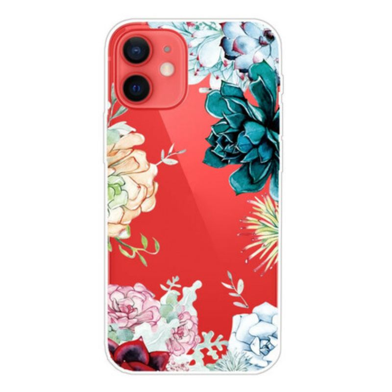 Maskica iPhone 13 Mini Akvarel Cvijeće