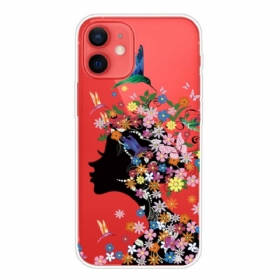 Maskica iPhone 13 Mini Lijepa Cvjetna Glava