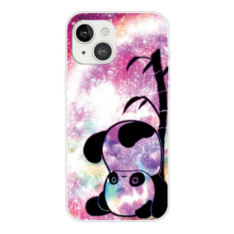 Maskica iPhone 13 Mini Panda I Bambus