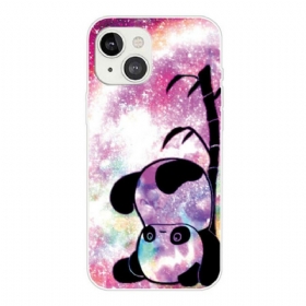 Maskica iPhone 13 Mini Panda I Bambus