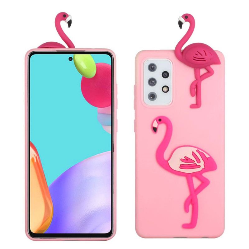 Maskica Samsung Galaxy A33 5G 3d Flamingo