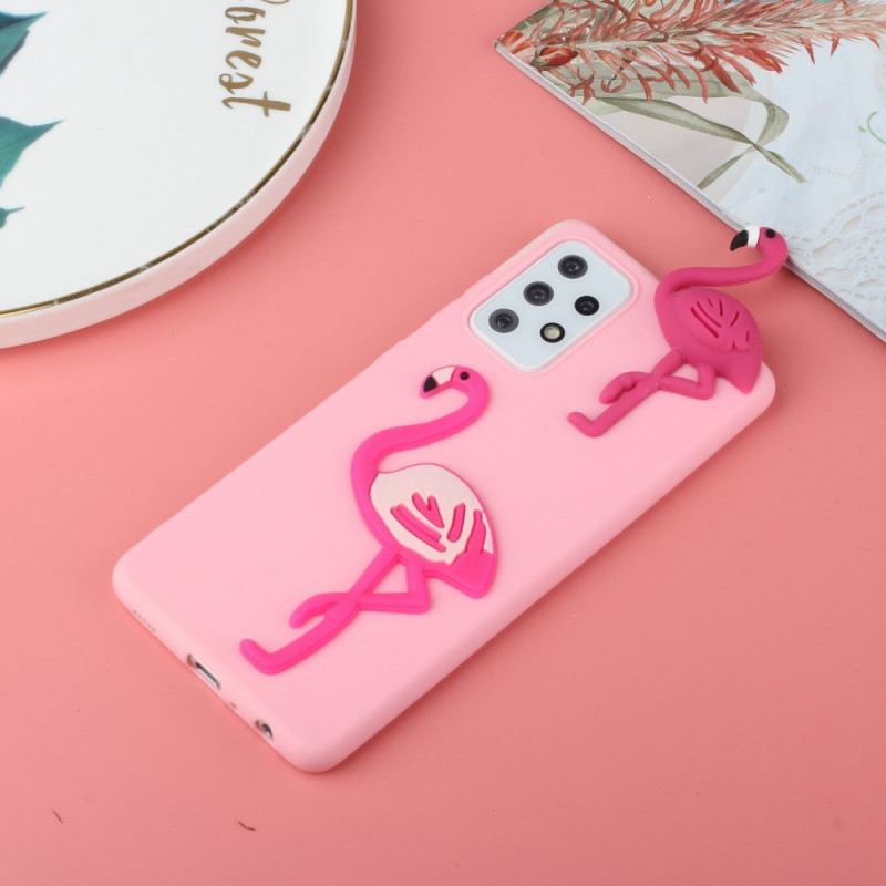 Maskica Samsung Galaxy A33 5G 3d Flamingo