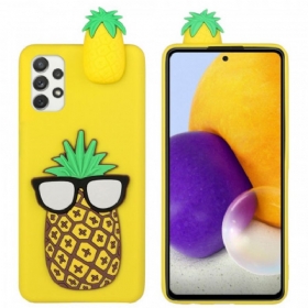 Maskica Samsung Galaxy A33 5G Ananas 3d Naočale