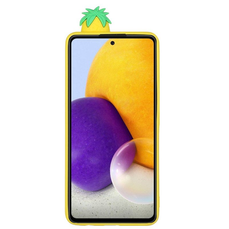 Maskica Samsung Galaxy A33 5G Ananas 3d Naočale