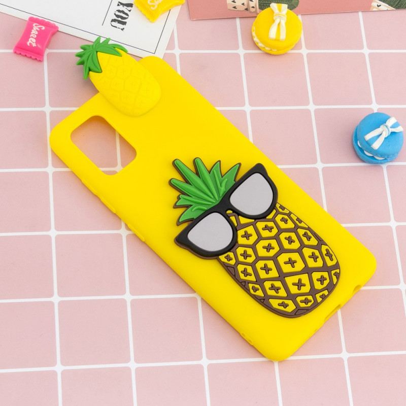 Maskica Samsung Galaxy A33 5G Ananas 3d Naočale