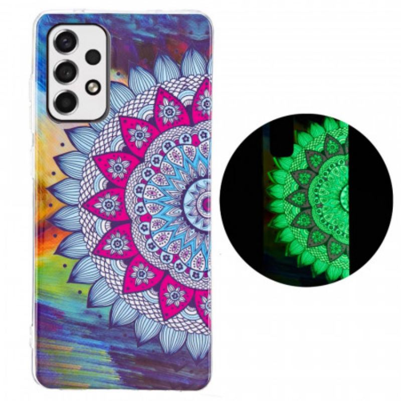 Maskica Samsung Galaxy A33 5G Fluorescentna Šarena Mandala