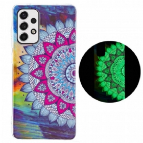 Maskica Samsung Galaxy A33 5G Fluorescentna Šarena Mandala