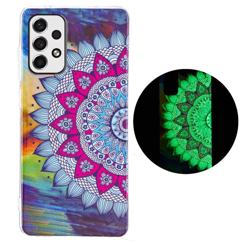 Maskica Samsung Galaxy A33 5G Fluorescentna Šarena Mandala