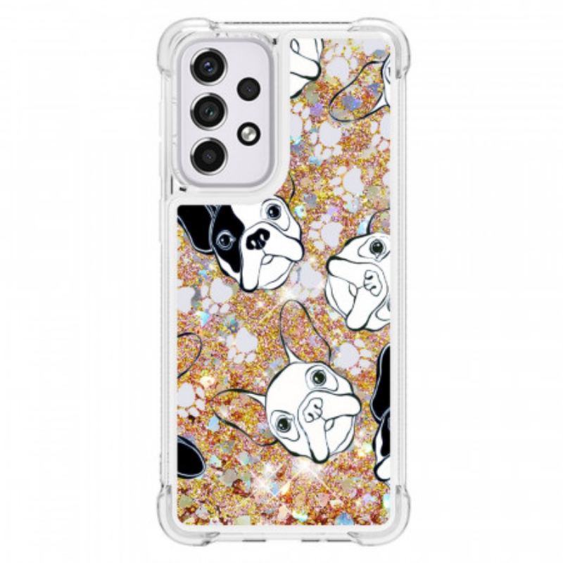 Maskica Samsung Galaxy A33 5G Mr Dog Sequins