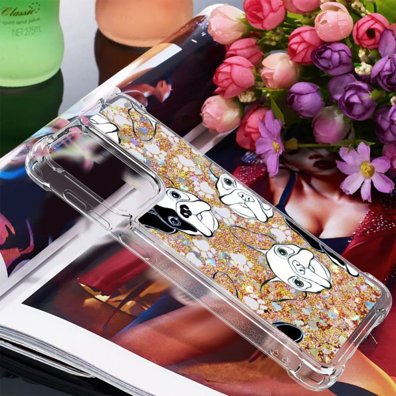 Maskica Samsung Galaxy A33 5G Mr Dog Sequins