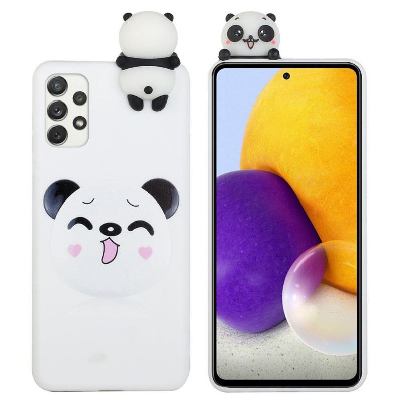 Maskica Samsung Galaxy A33 5G Panda Fun 3d