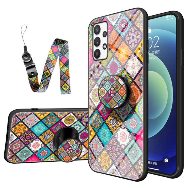 Maskica Samsung Galaxy A33 5G Patchwork Magnetski Držač