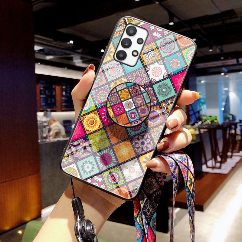 Maskica Samsung Galaxy A33 5G Patchwork Magnetski Držač