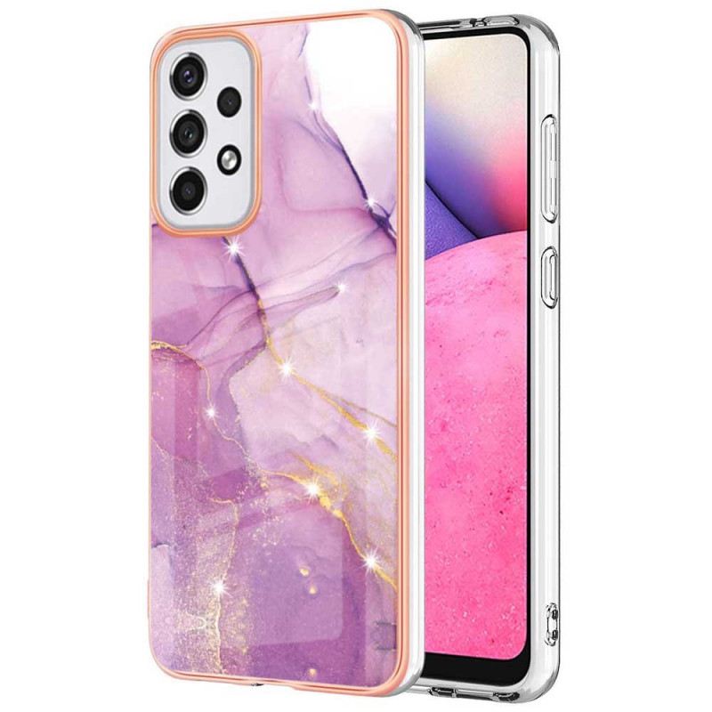 Maskica Samsung Galaxy A33 5G Silikonski Fleksibilni Mramor