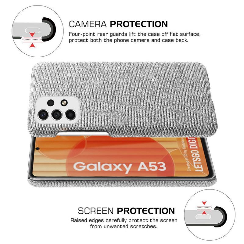 Maskica Samsung Galaxy A33 5G Tekstura Tkanine