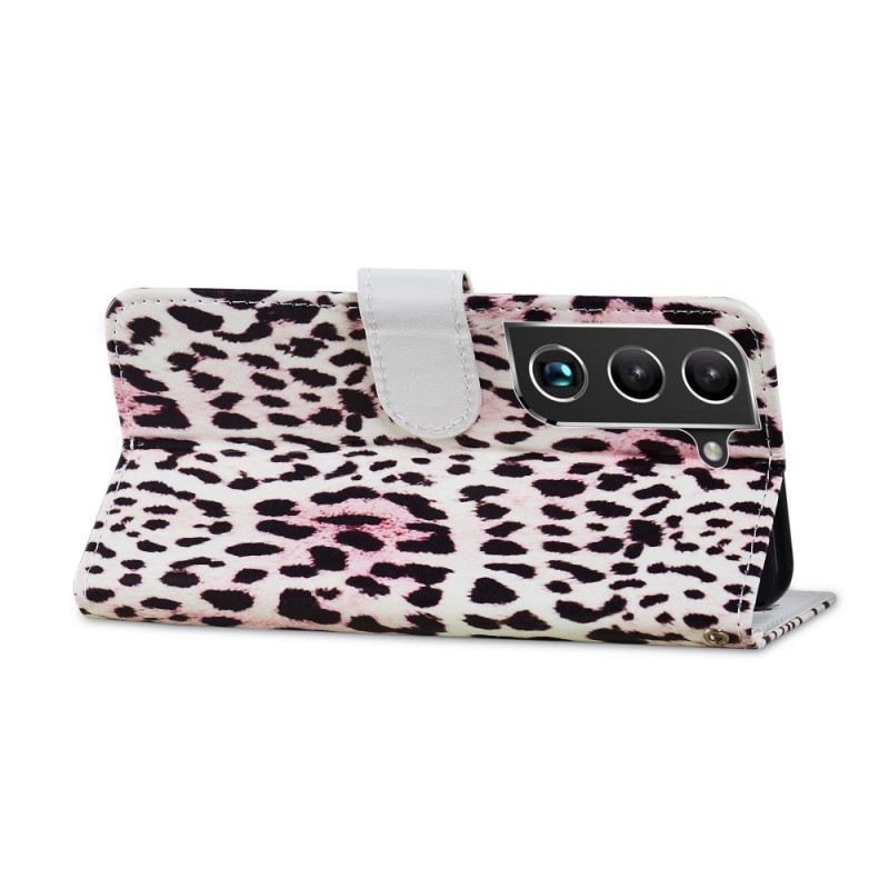 Flip Futrola Samsung Galaxy S22 5G Leopard Uzorak