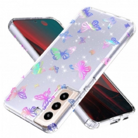 Maskica Samsung Galaxy S22 5G Fleksibilni Silikonski Leptiri