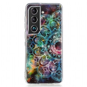 Maskica Samsung Galaxy S22 5G Fluorescentna Cvjetna Serija