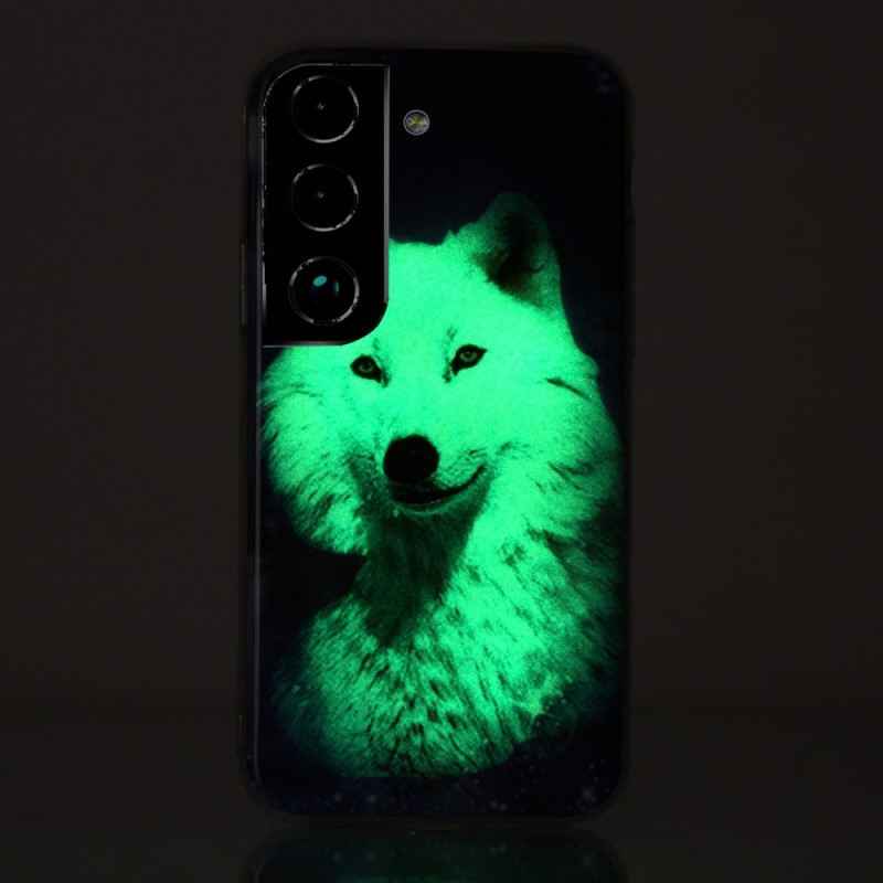 Maskica Samsung Galaxy S22 5G Fluorescentni Vuk