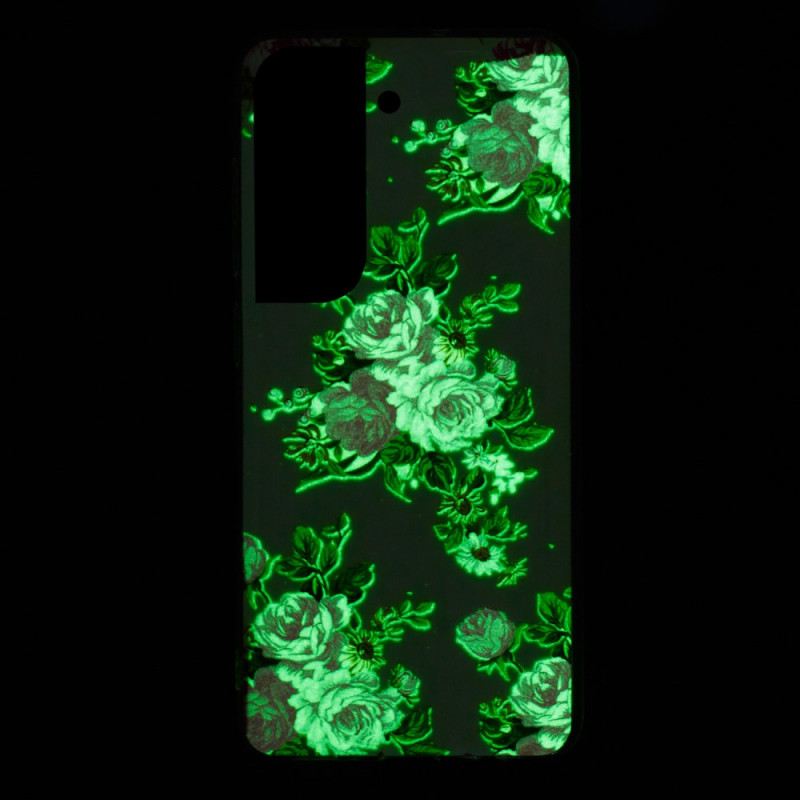 Maskica Samsung Galaxy S22 5G Fluorescentno Cvijeće Slobode