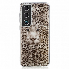 Maskica Samsung Galaxy S22 5G Leopard Fluorescentno