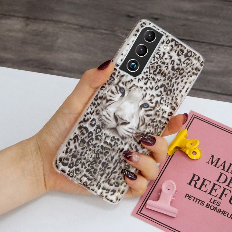 Maskica Samsung Galaxy S22 5G Leopard Fluorescentno